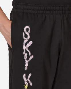 Sky High Farm Pants^Will Sheldon Printed Sweatpants Black
