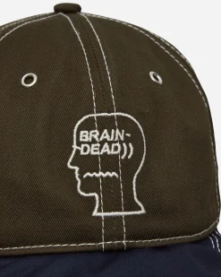 Brain Dead Hats|Hats^Wire Brim Hat Forest Green