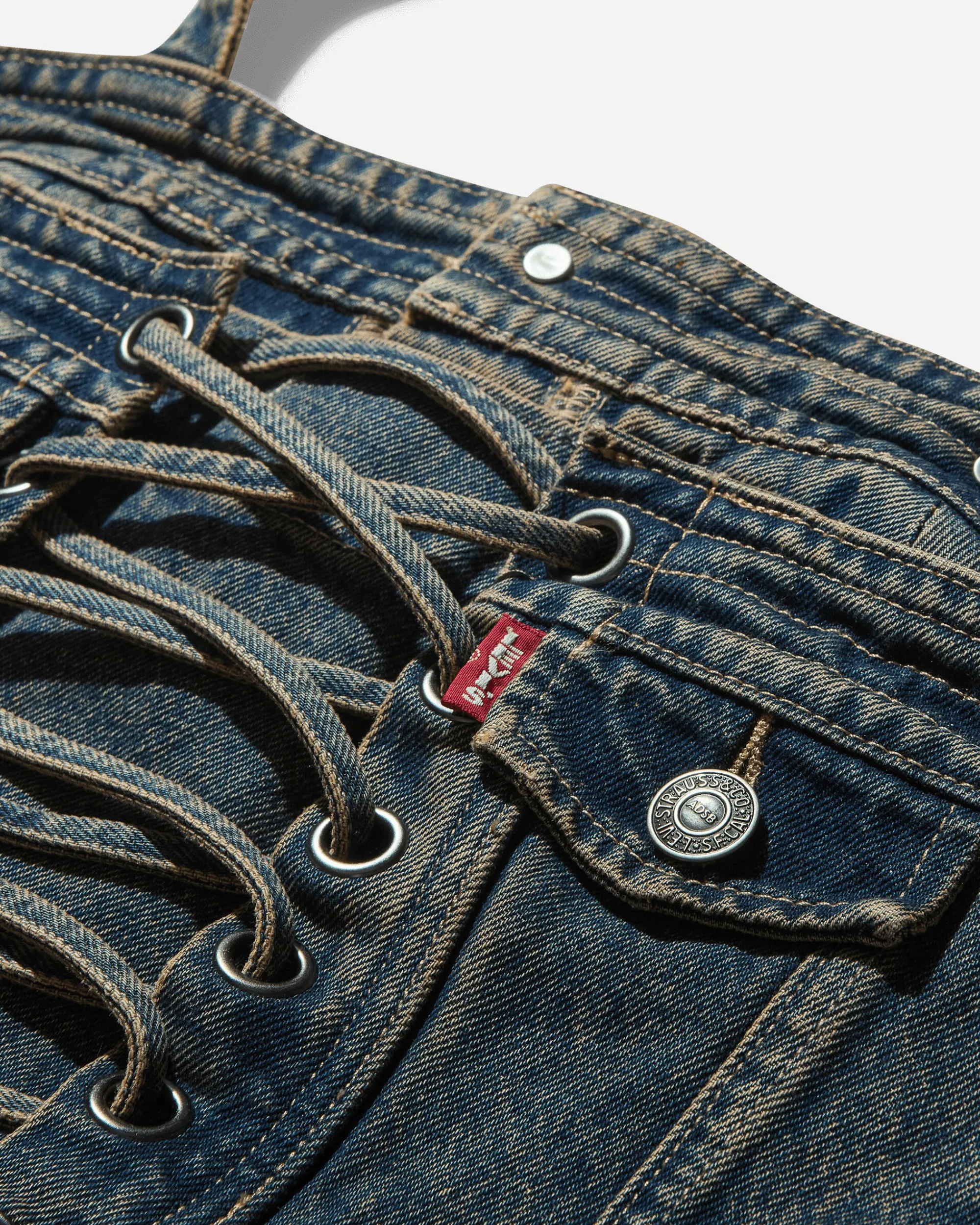 Levi's T-Shirts^Women's ADSB Denim Corset Tinted Indigo