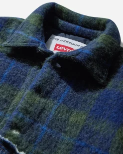 Levi's Coats And Jackets^Women's ADSB Spliced Trucker Indigo / Green
