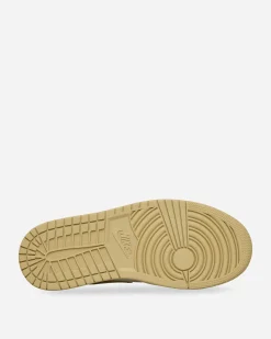Nike Jordan Sneakers·Low|Sneakers^Women's Air Jordan 1 Mid Sneakers Light Orewood Brown / Khaki / Taupe Grey