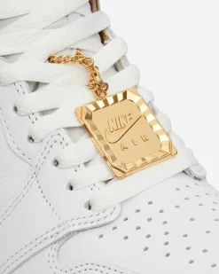 Nike Jordan Sneakers·High|Sneakers^Women's Air Jordan 1 Retro High OG Sneakers White / Metallic Gold