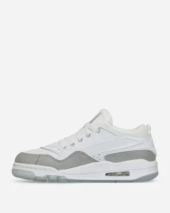 Nike Jordan Sneakers·Low|Sneakers^Women's Air Jordan 4 RM Sneakers White / Metallic Silver
