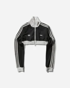 adidas Sweatshirts^Women's Avavav Cropped Track Top Black