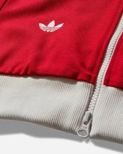 adidas Sweatshirts^Women's Avavav Cropped Track Top Better Scarlet
