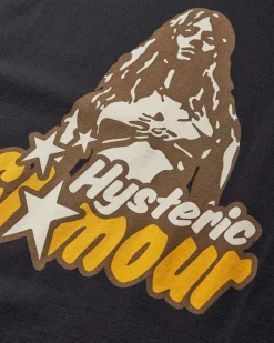 Hysteric Glamour T-Shirts^Women's Bad Ass Mama Ovesized T-Shirt Black
