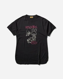Hysteric Glamour T-Shirts^Women's Bad End T-Shirt Black