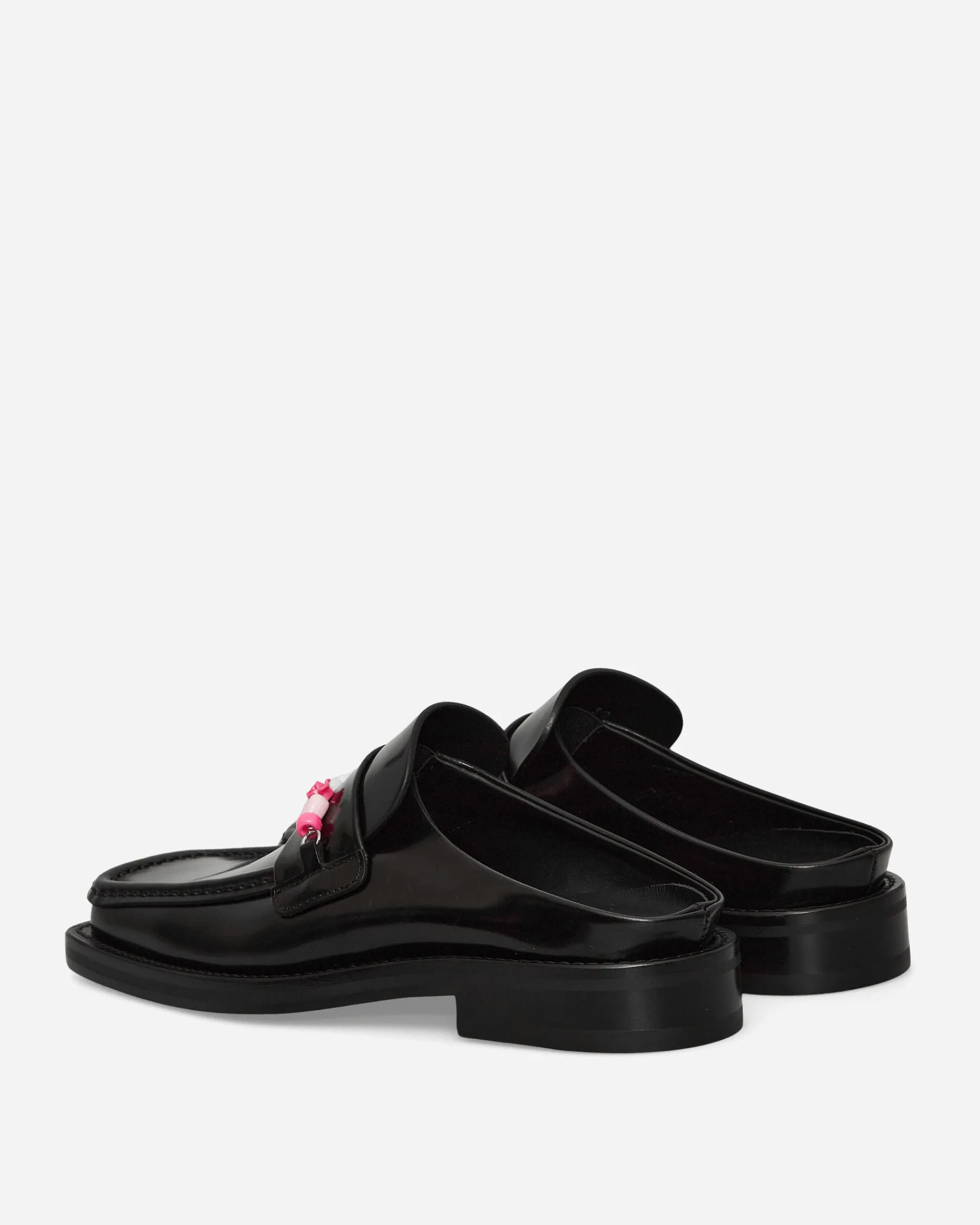 Martine Rose Sandals And Slides^Women's Beaded Square Toe Mules Black