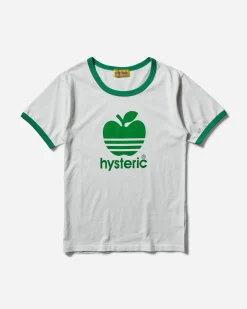 Hysteric Glamour T-Shirts^Women's Big Apple T-Shirt White / Green