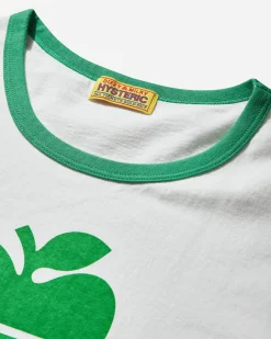 Hysteric Glamour T-Shirts^Women's Big Apple T-Shirt White / Green