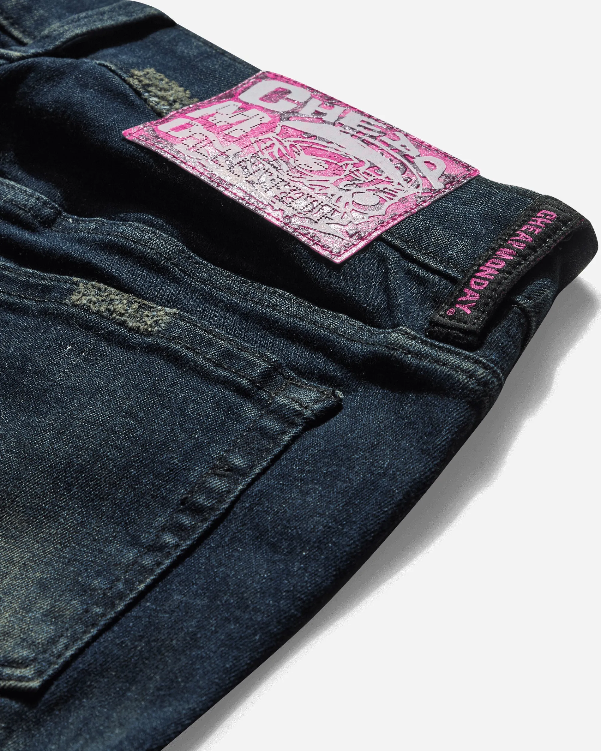 Cheap Monday Pants^Women's Bootleg Sleezie Low Scully Jeans Blue