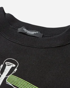 Undercover Sweatshirts^Women's Brigitte Tanaka Crewneck Sweatshirt Black