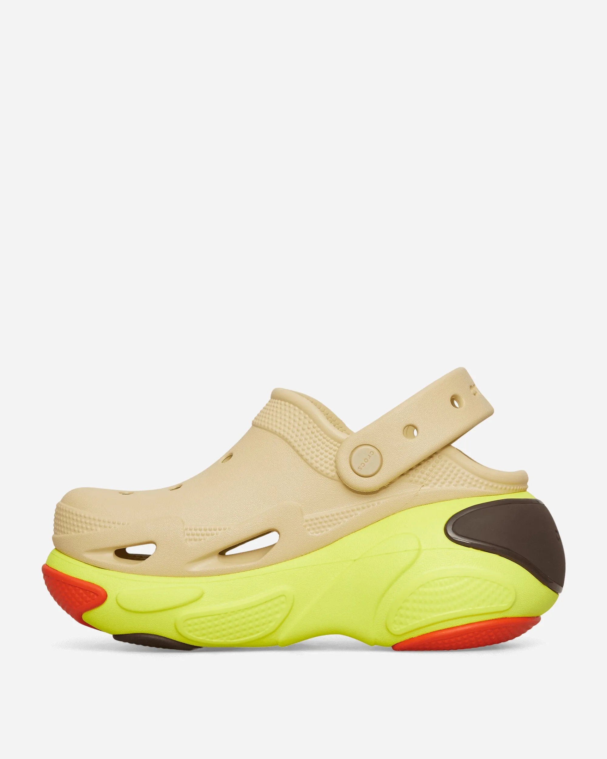 Crocs Sandals And Slides^Women's Bubble Crush Clogs Sesame