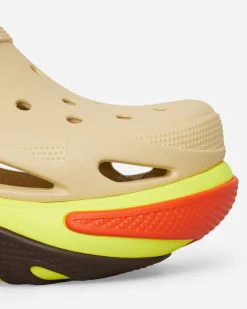 Crocs Sandals And Slides^Women's Bubble Crush Clogs Sesame