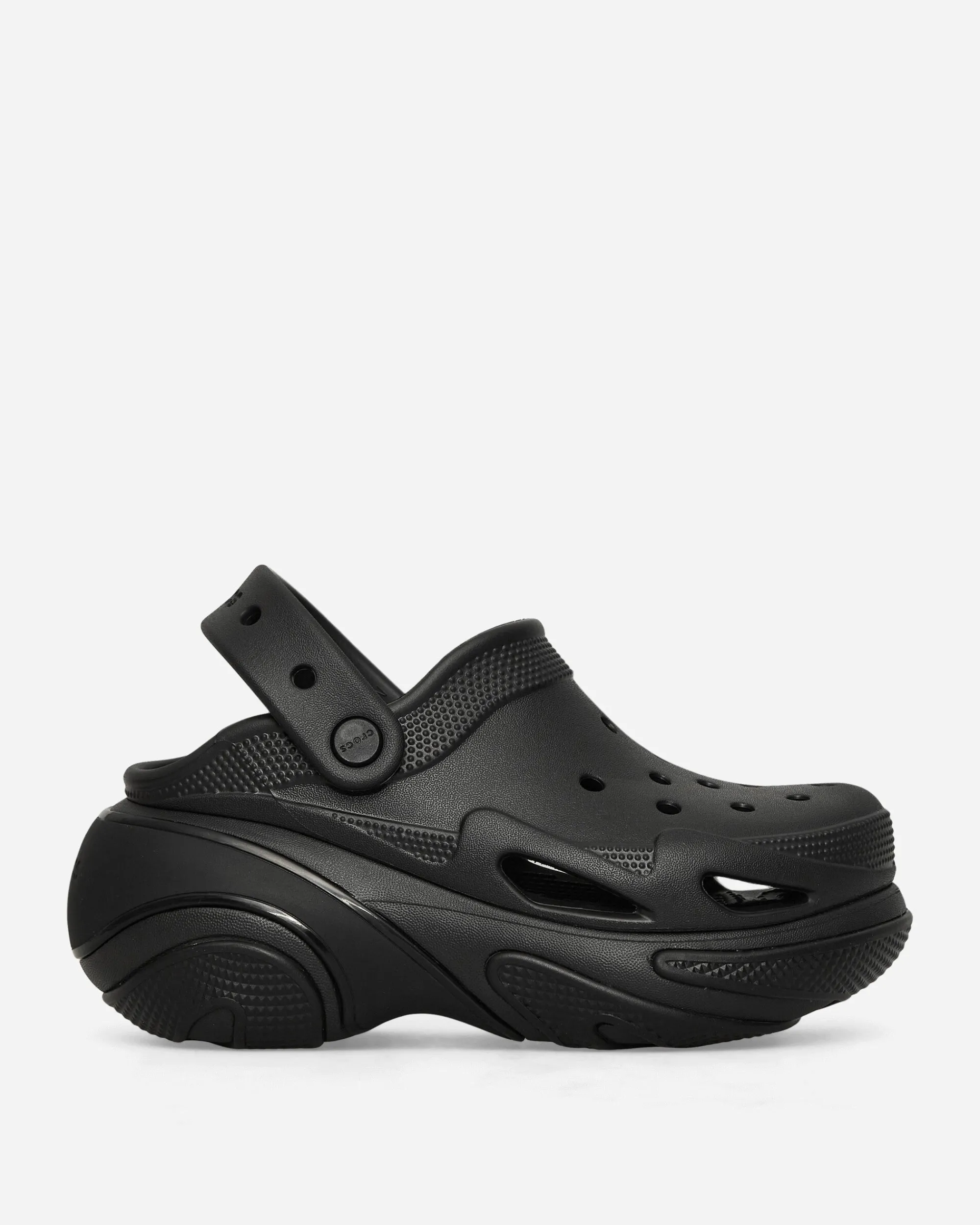 Crocs Sandals And Slides^Women's Bubble Crush Clogs Triple Black