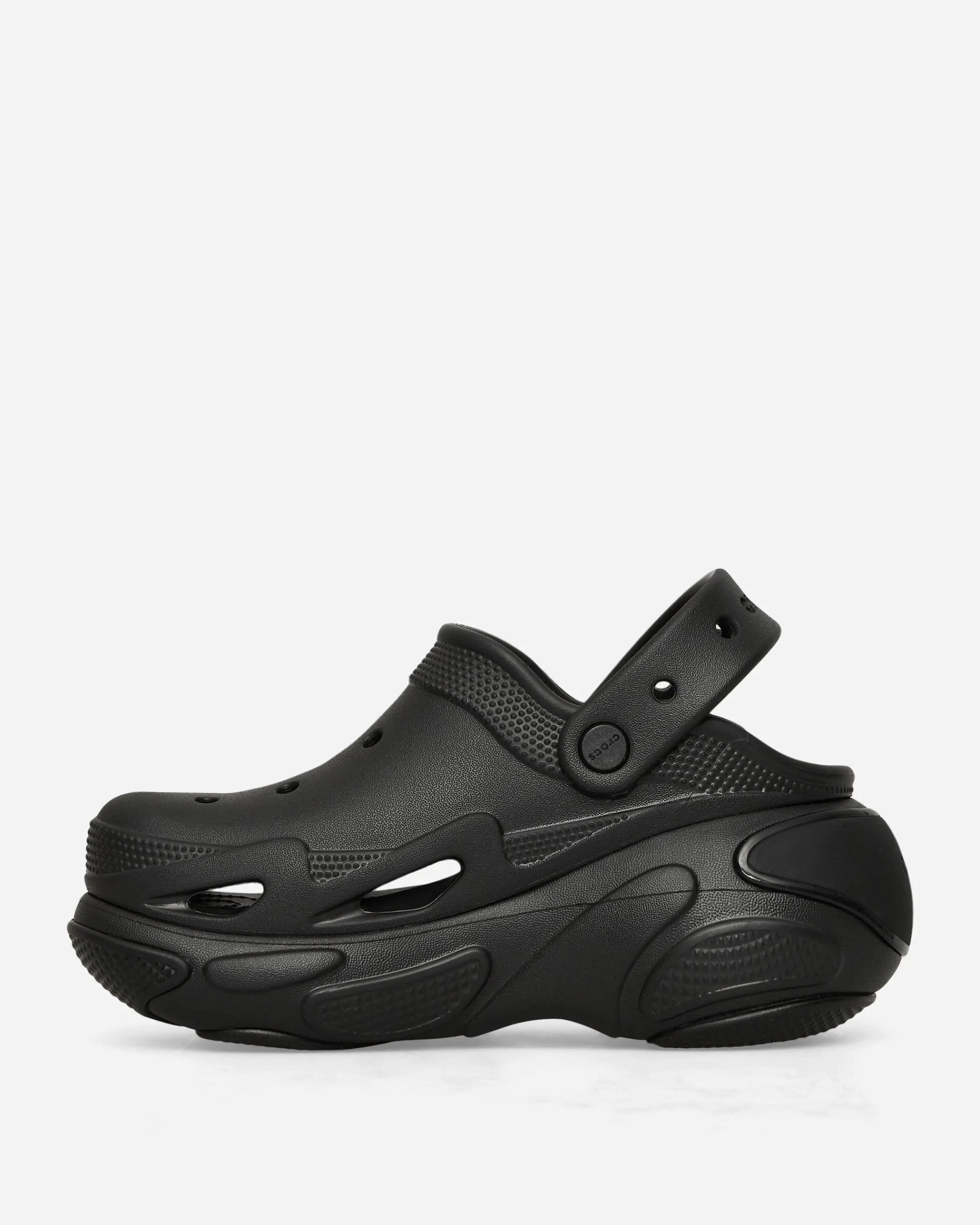 Crocs Sandals And Slides^Women's Bubble Crush Clogs Triple Black