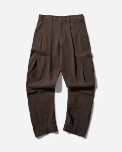 HYEIN SEO Pants^Women's Cargo Pants Khaki Brown