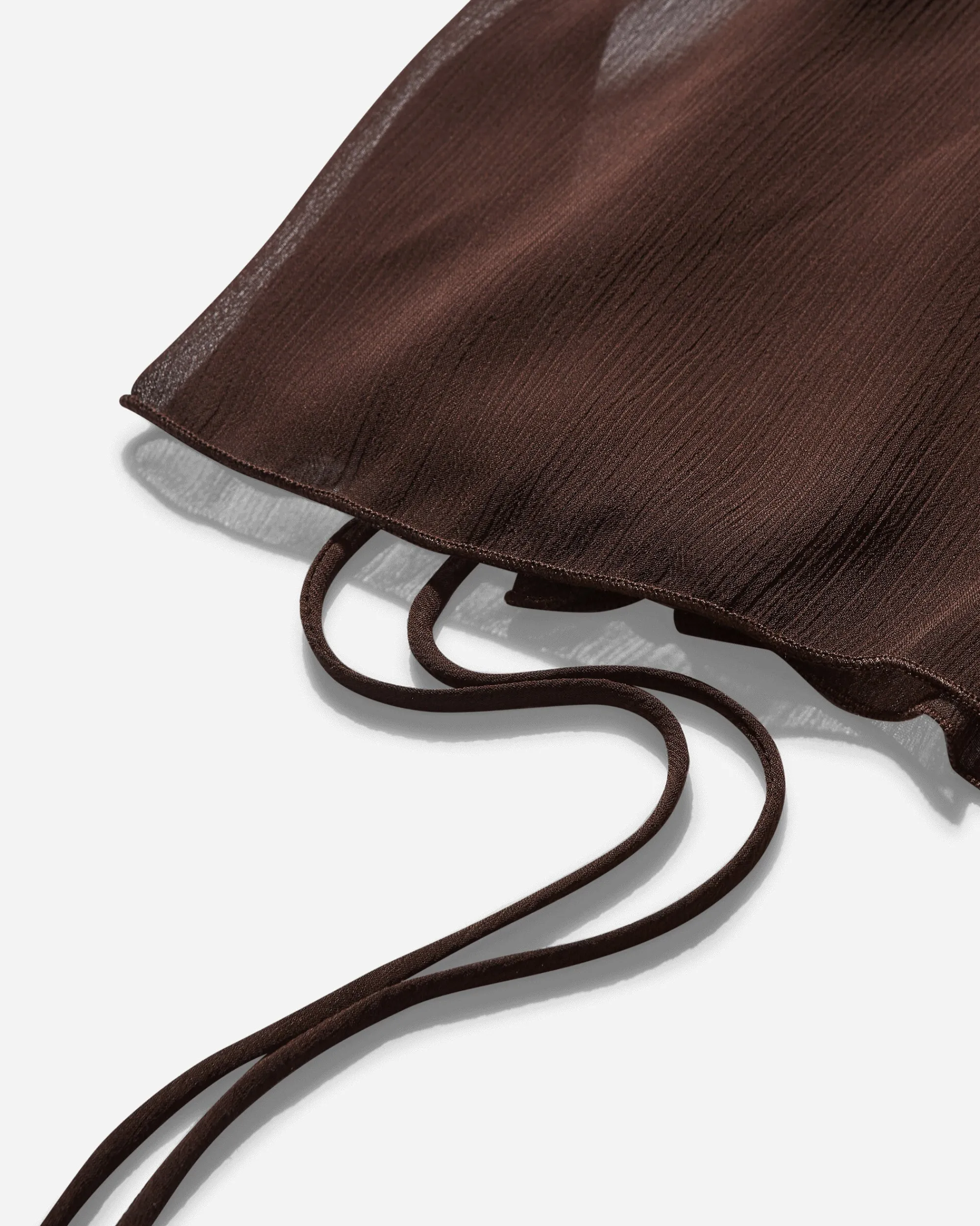 Priscavera T-Shirts^Women's Chiffon Cami Chocolate