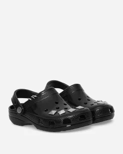Crocs Sandals And Slides^Women's Classic Studded Clogs Black