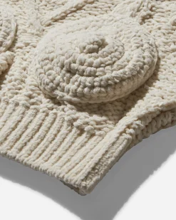 Jean Paul Gaultier Knitwears^Women's Conical Turtleneck Sweater Cream