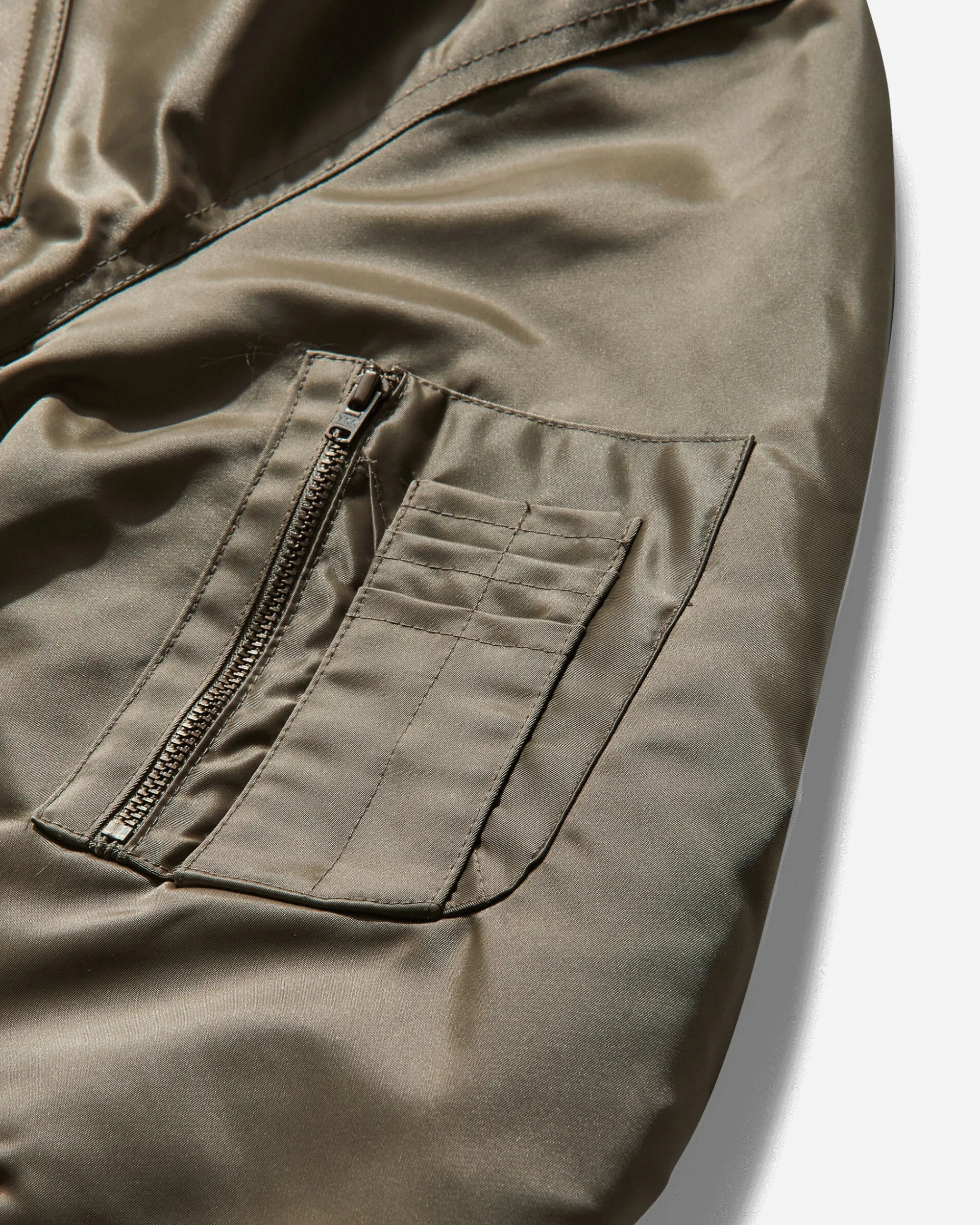 Mainline:RUS/Fr.CA/DE Coats And Jackets^Women's Corset Ribbed Bomber Jacket Light Green / Grey