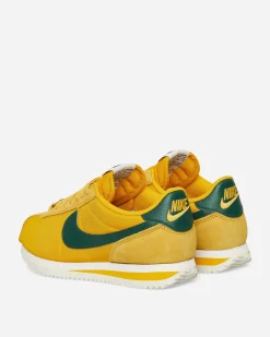 Nike Sneakers·Low|Sneakers^Women's Cortez Sneakers Yellow Ochre / Gorge Green