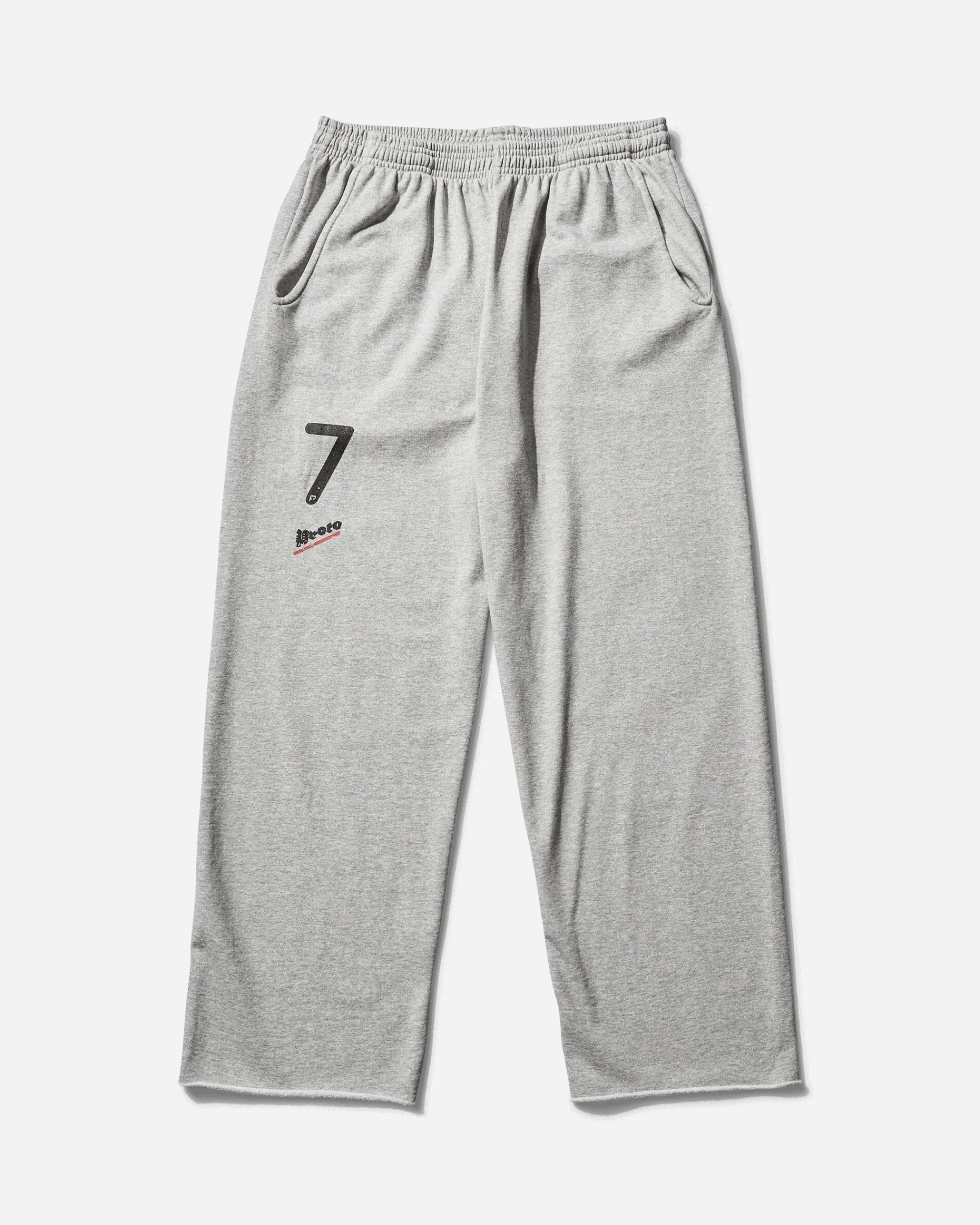 Prototypes Pants^Women's Cropped Sweatpants Grey Melange