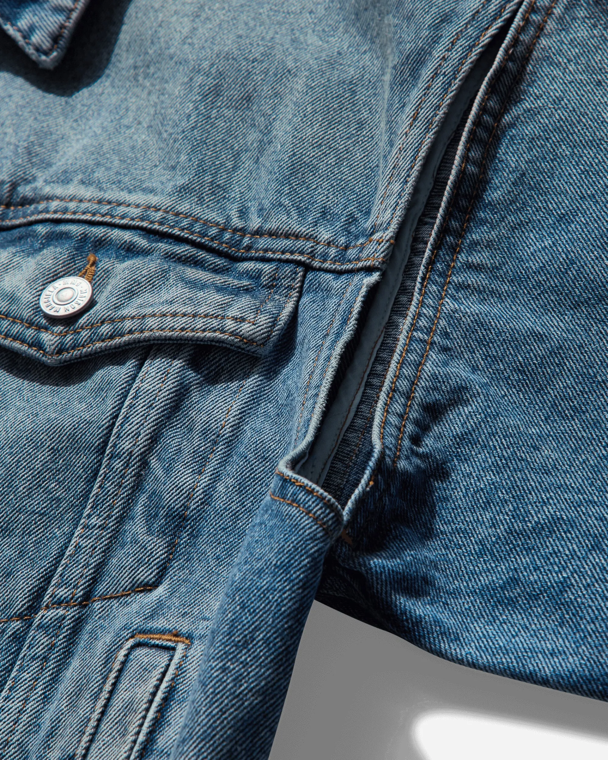 MM6 Maison Margiela Coats And Jackets^Women's Deconstructed Denim Jacket Medium Blue