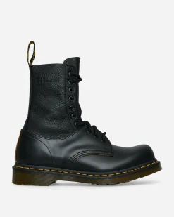 MM6 Maison Margiela Boots^Women's Dr. Martens 1490 10 Eye Twisted and Reimagined 85 Last Boots Black