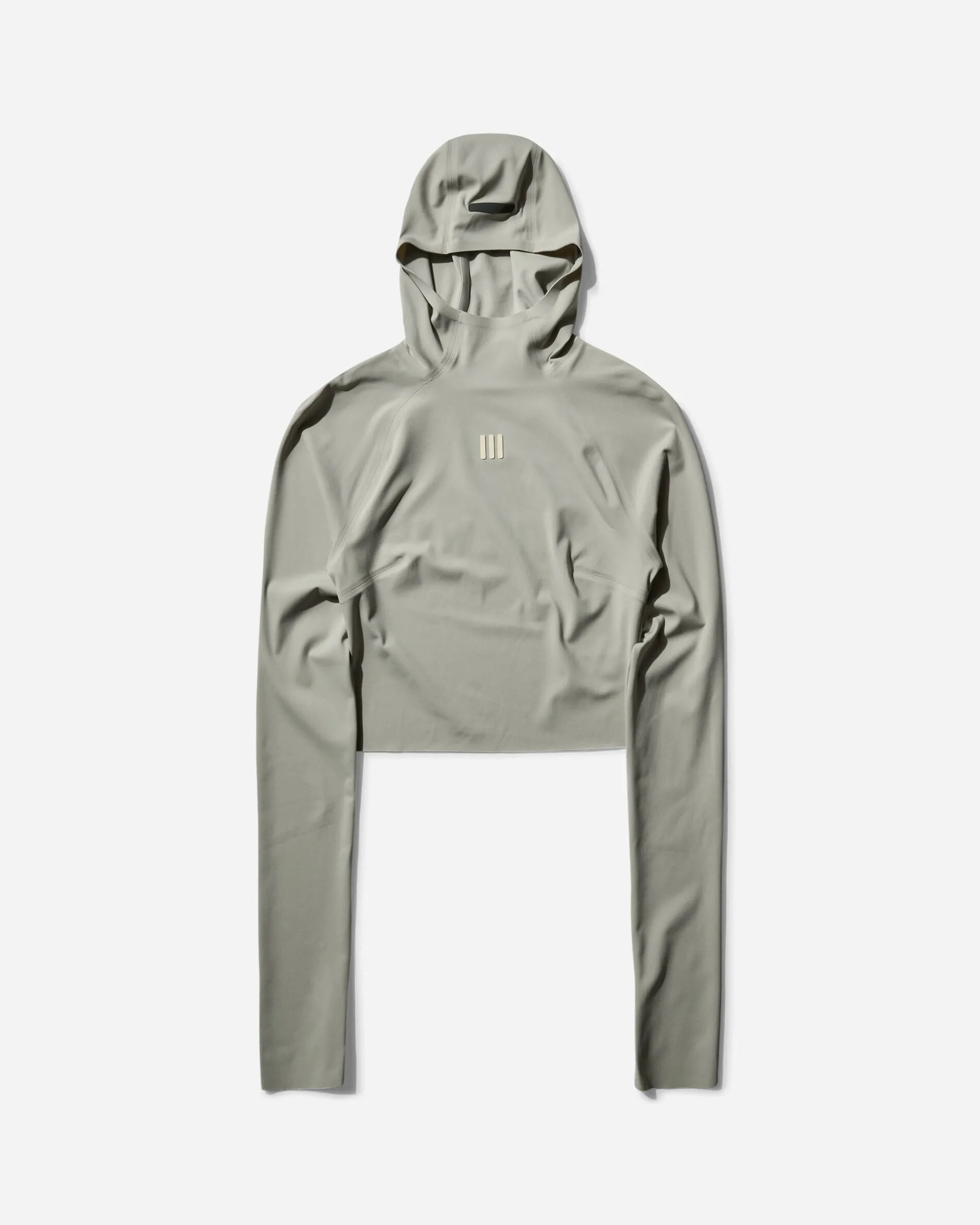 adidas Sweatshirts^Women's Fear of God Athletics Base Layer Crop Hoodie Sesame