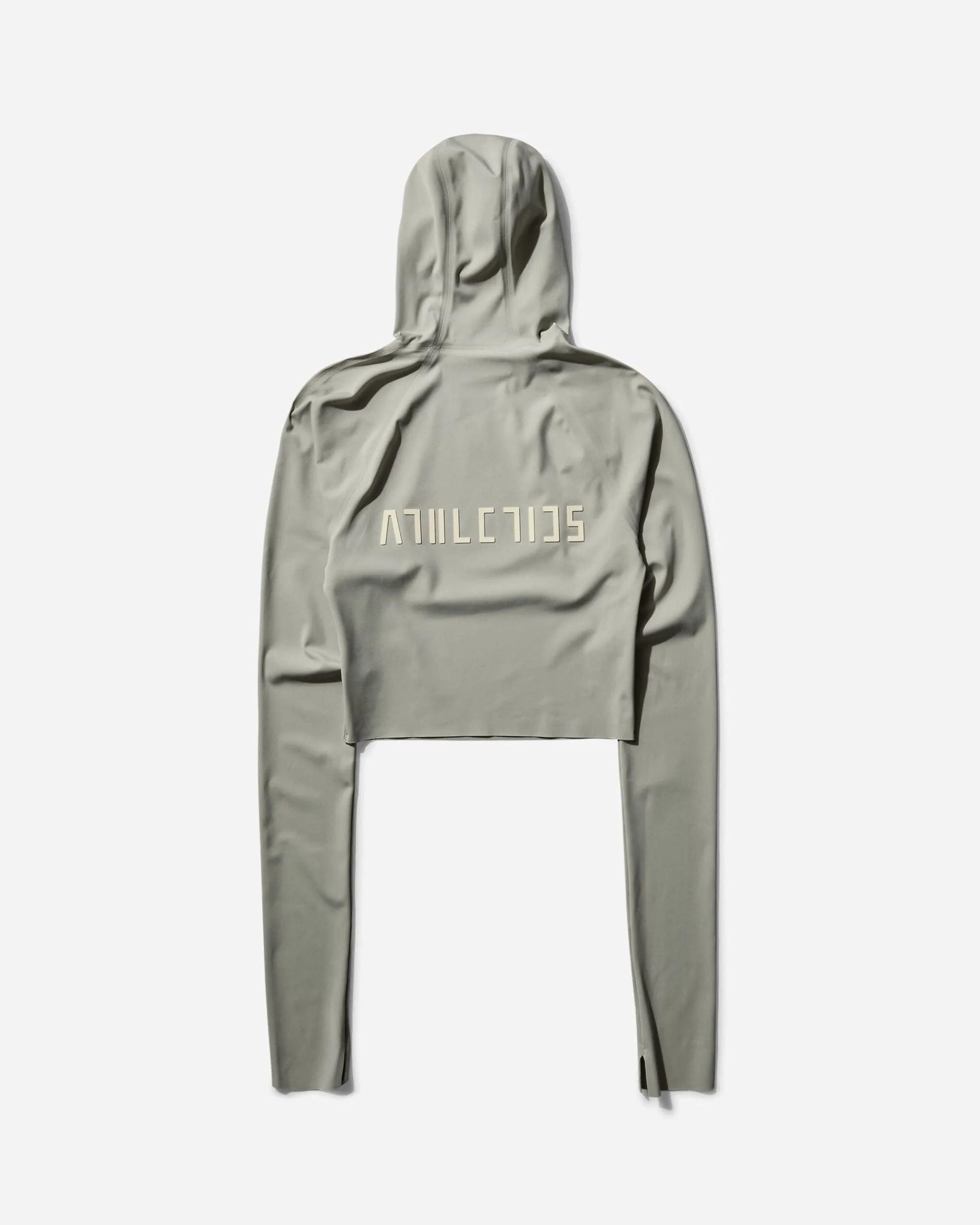 adidas Sweatshirts^Women's Fear of God Athletics Base Layer Crop Hoodie Sesame