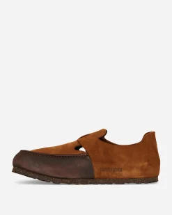 Birkenstock Classic Shoes^Women's Filson London Methow Loafers Mink / Roast