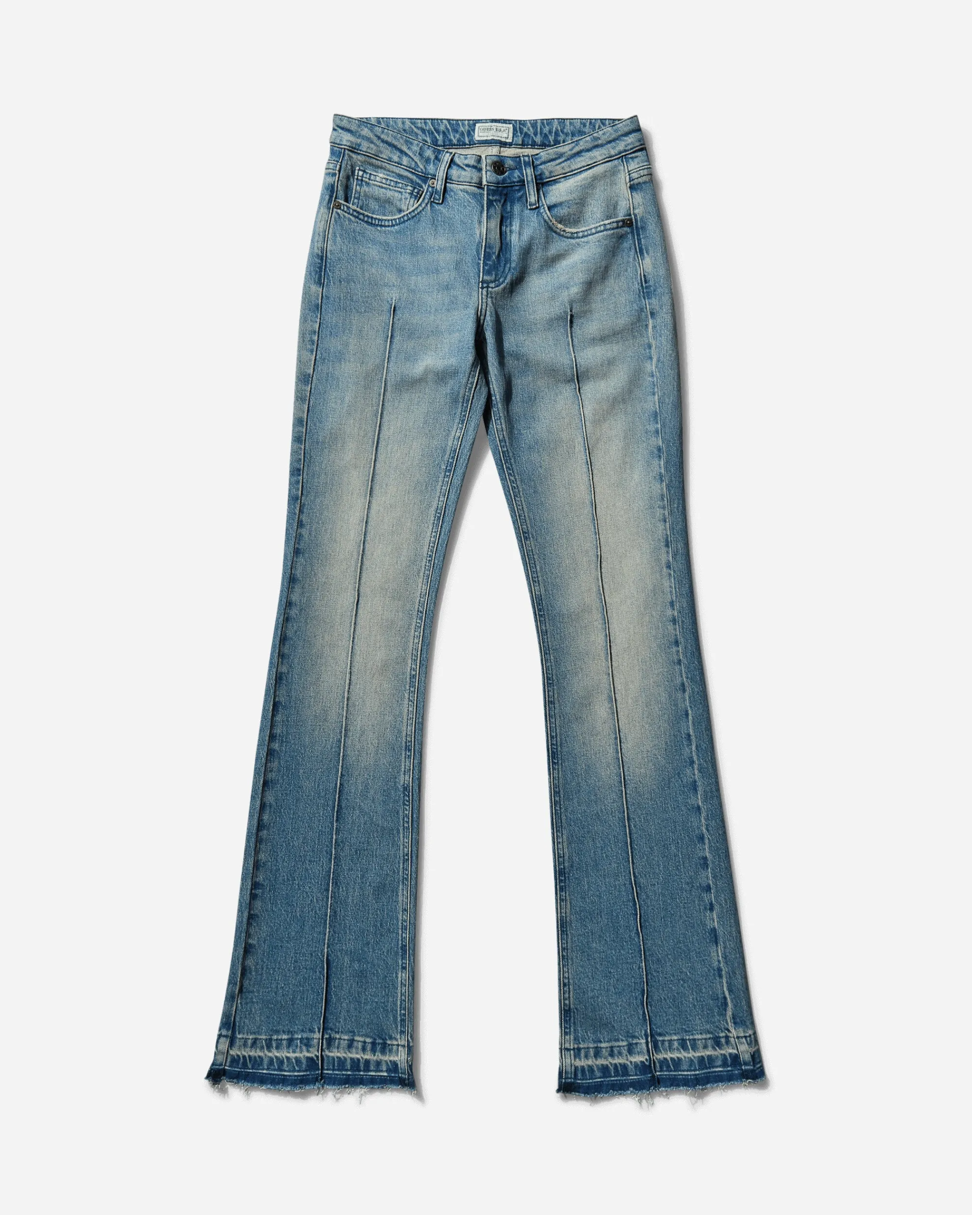 Guess USA Pants^Women's Flare Denim Pants Used Indigo Wash