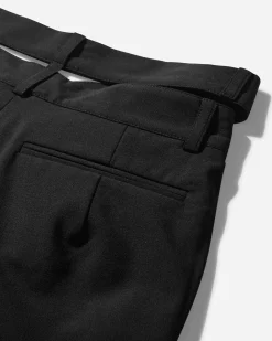 Ottolinger Pants^Women's Flared Wrap Suit Pants Black