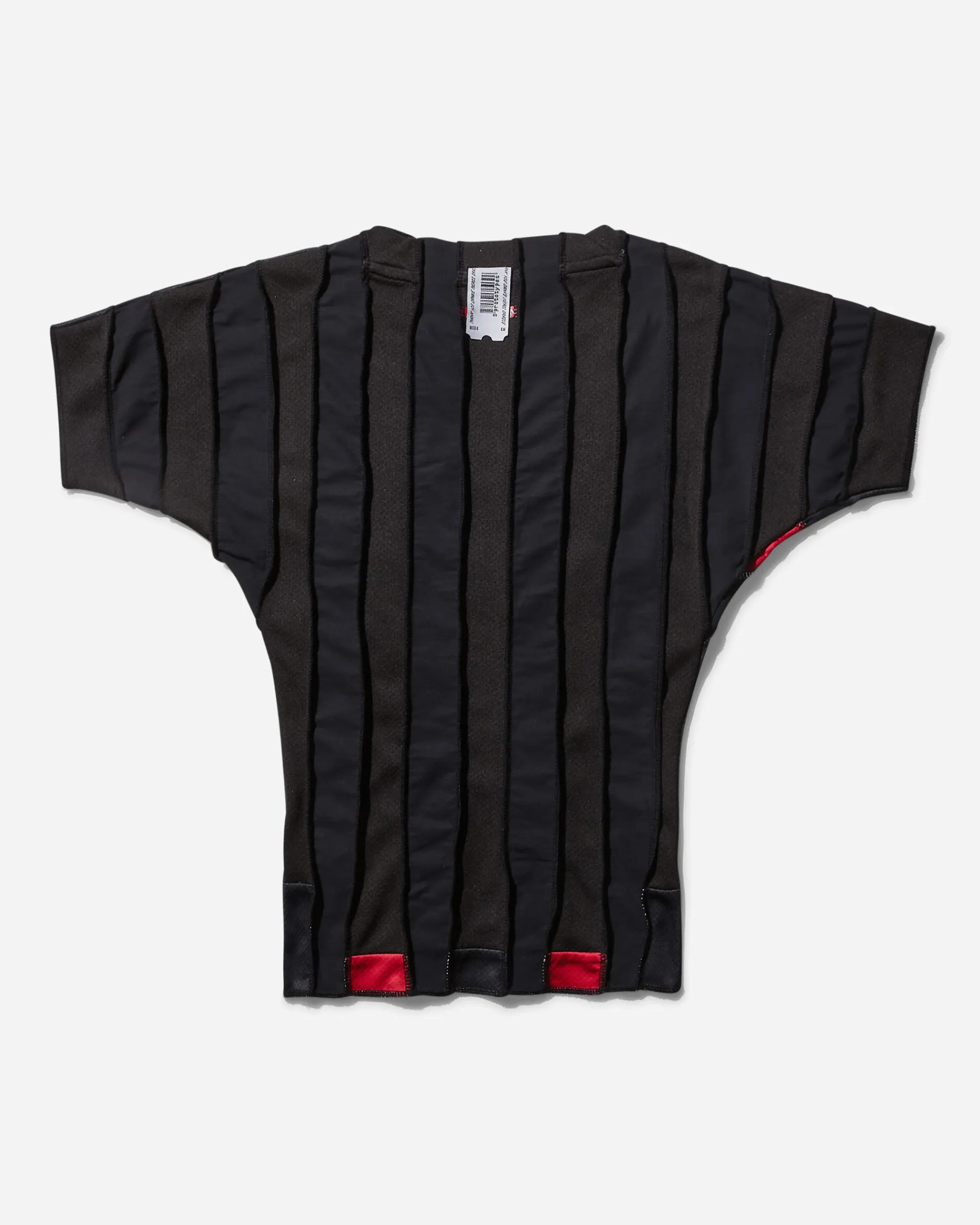 Prototypes T-Shirts^Women's Football Tee Top Mixed Black Red