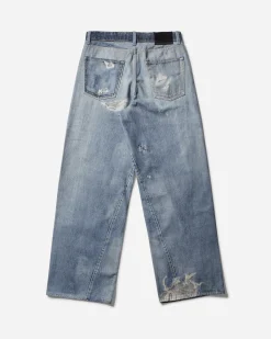 Our Legacy Pants^Women's Full Cut Jeans Digital Denim Print