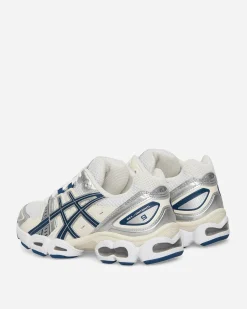 Asics Sneakers·Low|Sneakers^Women's GEL-Nimbus 9 Sneakers White / Light Indigo