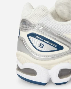 Asics Sneakers·Low|Sneakers^Women's GEL-Nimbus 9 Sneakers White / Light Indigo