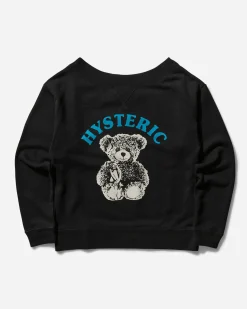 Hysteric Glamour Sweatshirts^Women's Girl On Bear Sweatshirt Black