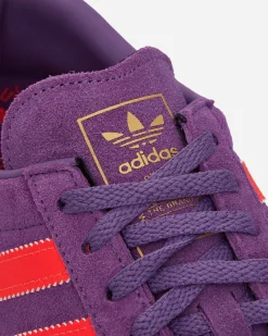 adidas Sneakers·Low|Sneakers^Women's Hamburg Sneakers Active Purple / Solar Red