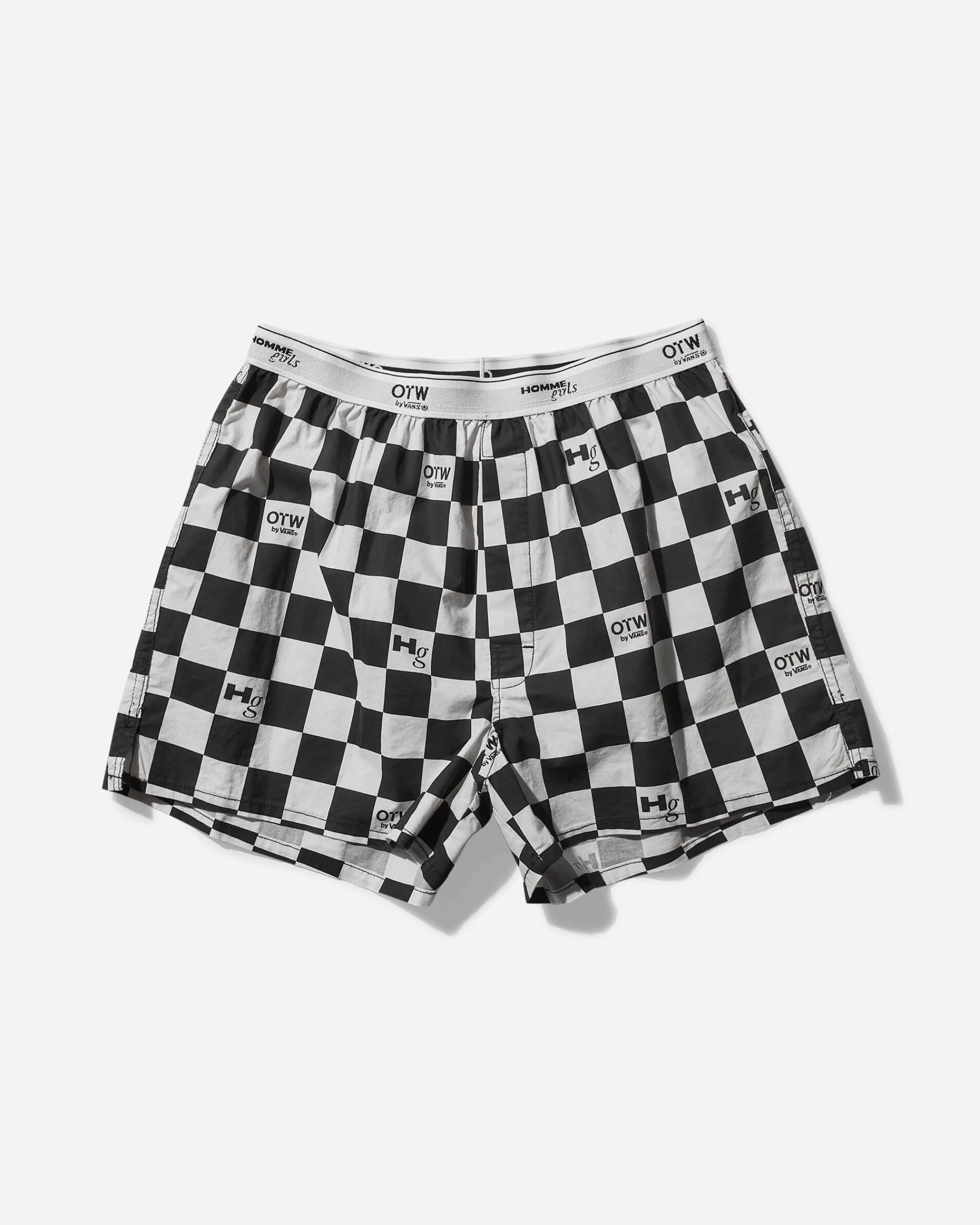 Vans Underwear^Women's HommeGirls Boxer Short White / Black