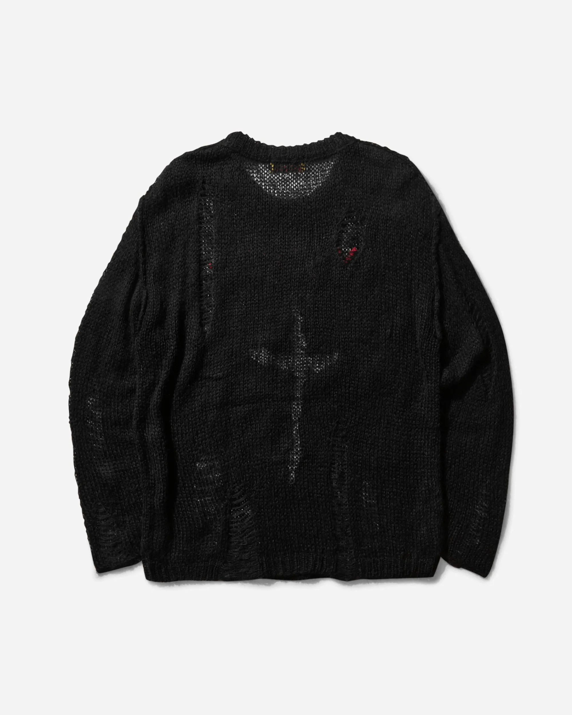 Hysteric Glamour Knitwears^Women's HYS Logo Oversized Sweater Black
