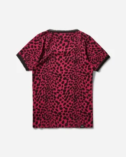 Hysteric Glamour T-Shirts^Women's Hysteric's Guitar School T-Shirt Pink