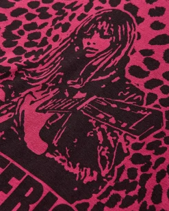 Hysteric Glamour T-Shirts^Women's Hysteric's Guitar School T-Shirt Pink