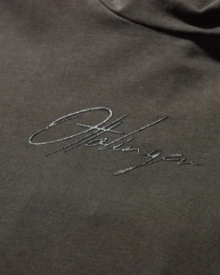 Ottolinger T-Shirts^Women's Layered Logo Longsleeve T-Shirt Dark Brown Wash