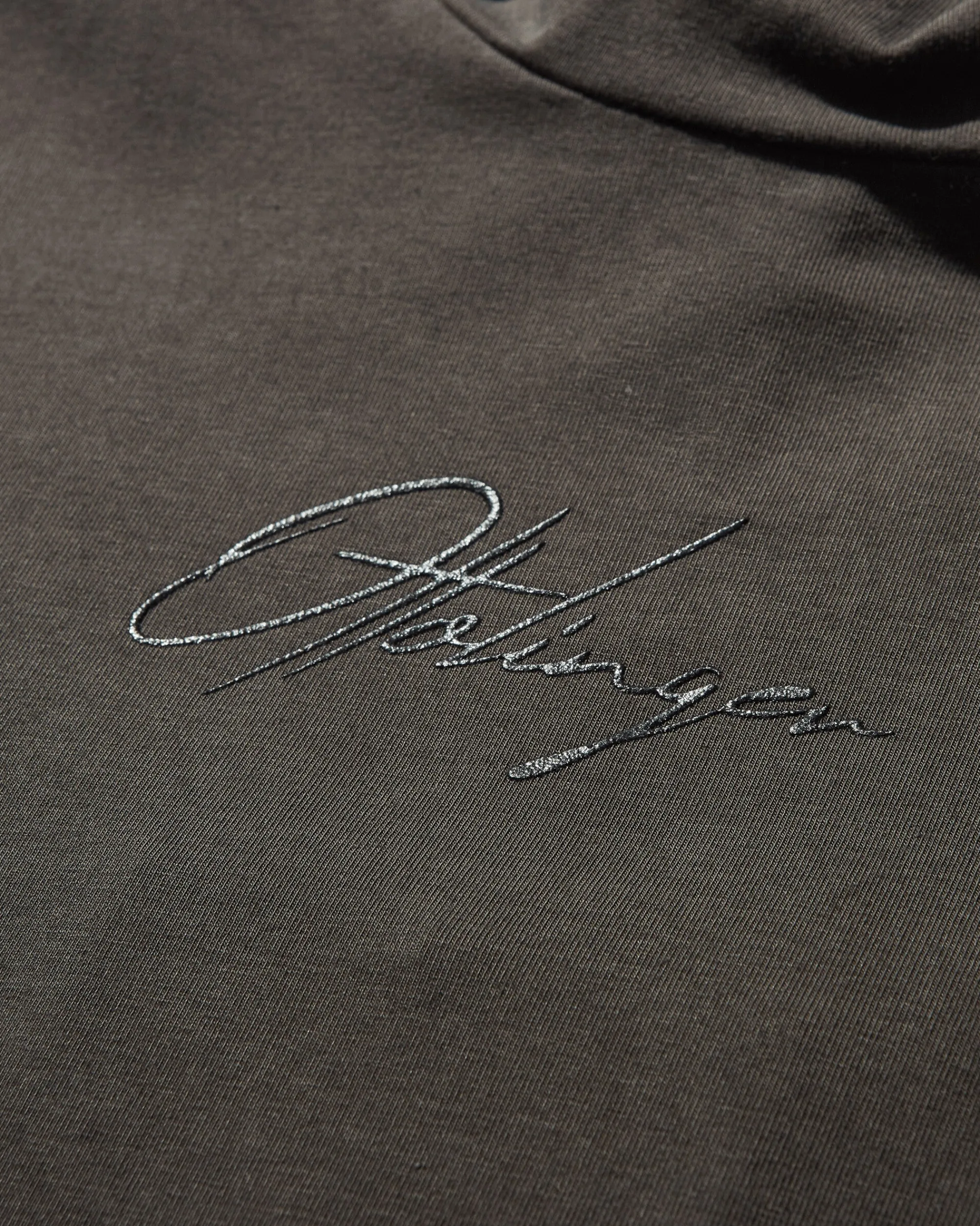 Ottolinger T-Shirts^Women's Layered Logo Longsleeve T-Shirt Dark Brown Wash