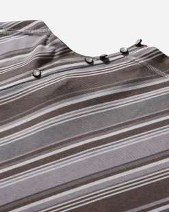 Kiko Kostadinov T-Shirts^Women's Levi's Pandora Henley Graphite Mono Stripe