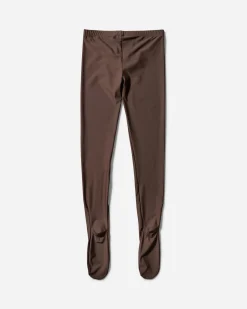 Abra Pants^Women's Logo Tights Brown