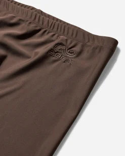 Abra Pants^Women's Logo Tights Brown