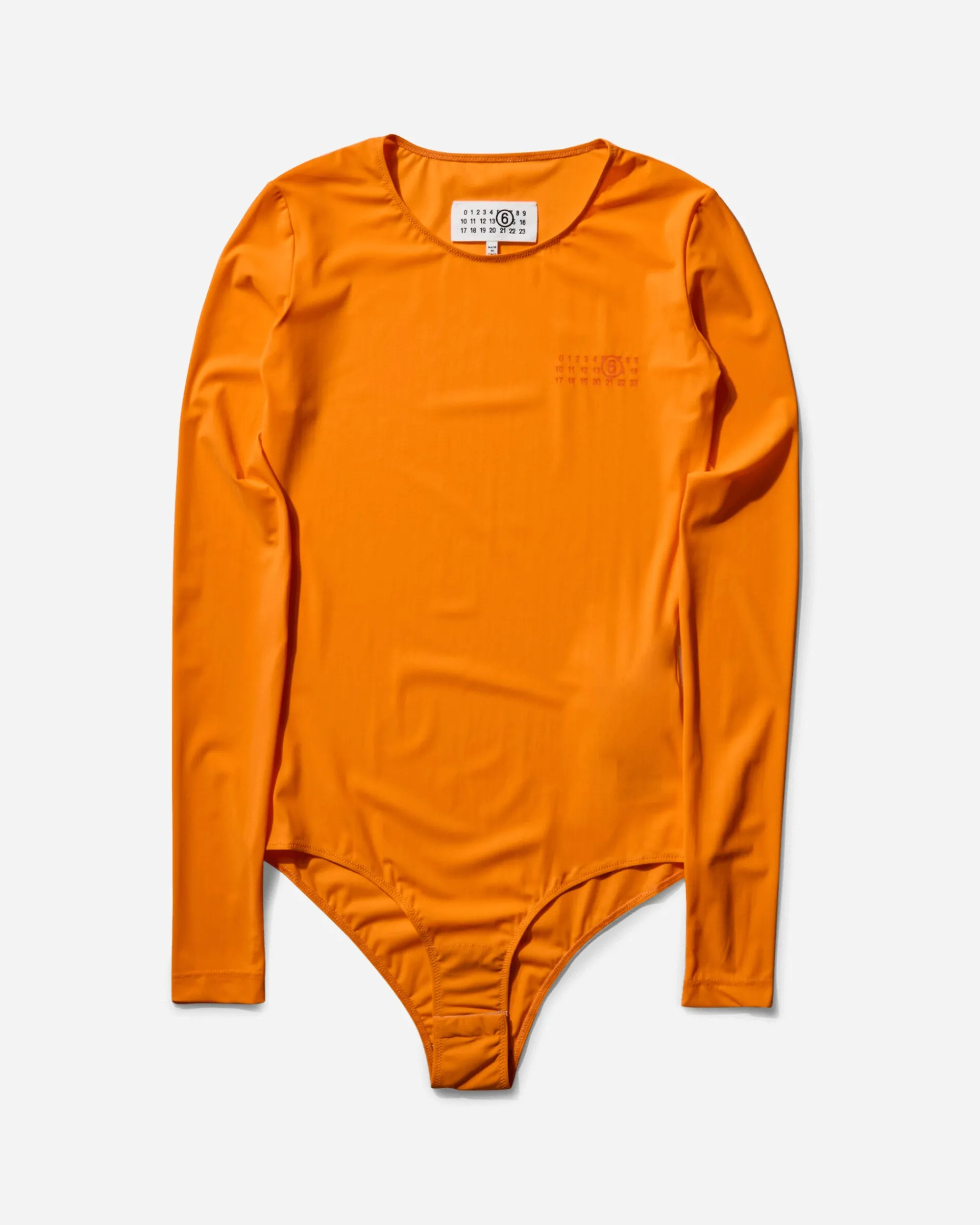 MM6 Maison Margiela T-Shirts^Women's Long-Sleeve Bodysuit Orange